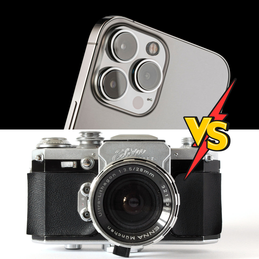 iPhone vs Camera photography